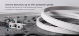 Elastyczny neon 4х10mm 24V IP65 7,2W 270Lm biały neutralny 4000K 5m