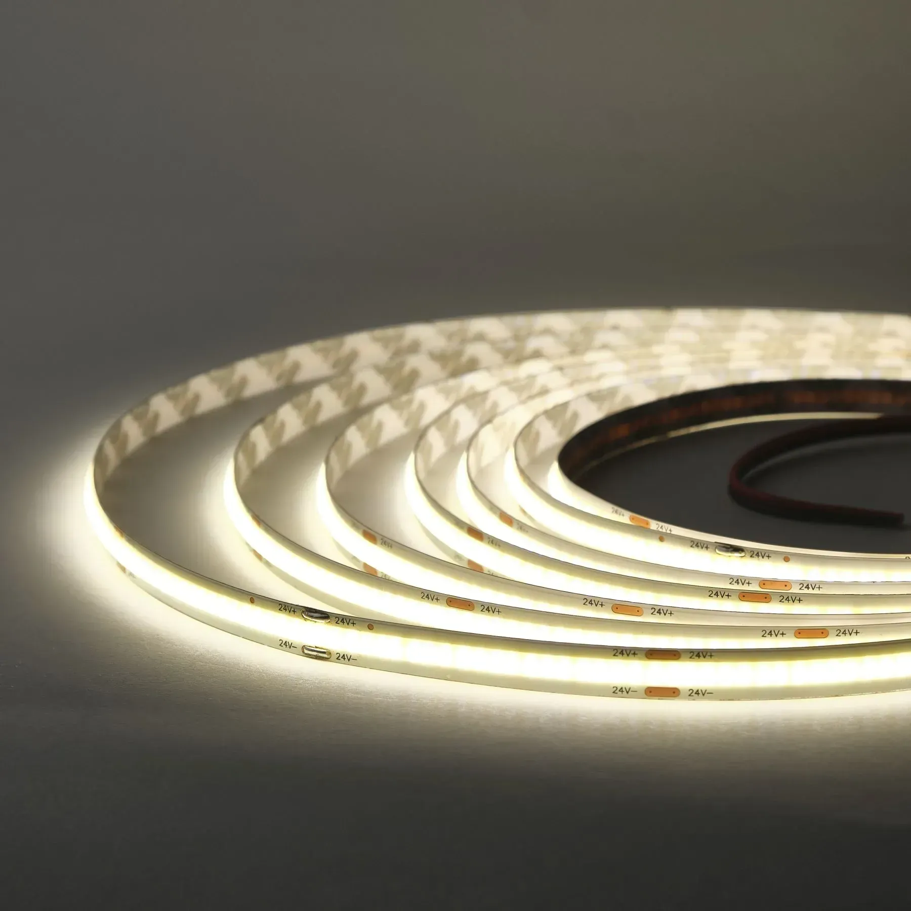 Taśma LED COB-24V-IP20 10W 850Lm neutralna biała 4000K 5m
