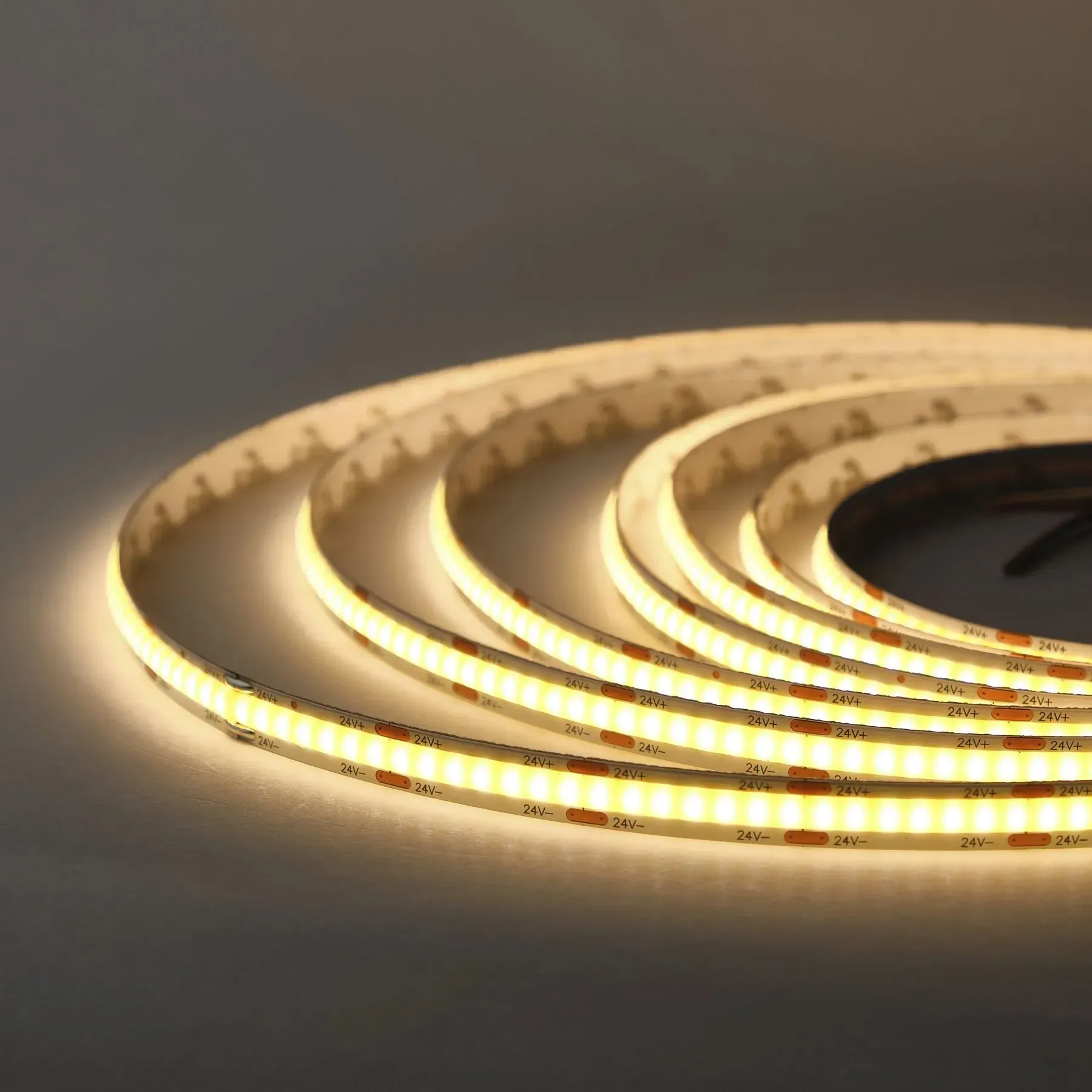Taśma LED COB-24V-IP20 5W 400Lm ciepła biel 3000K 5m