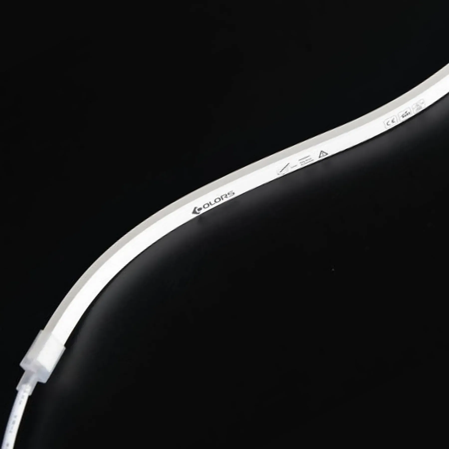 Elastyczny neon 4х10mm 24V IP65 7,2W 270Lm biały neutralny 4000K 5m