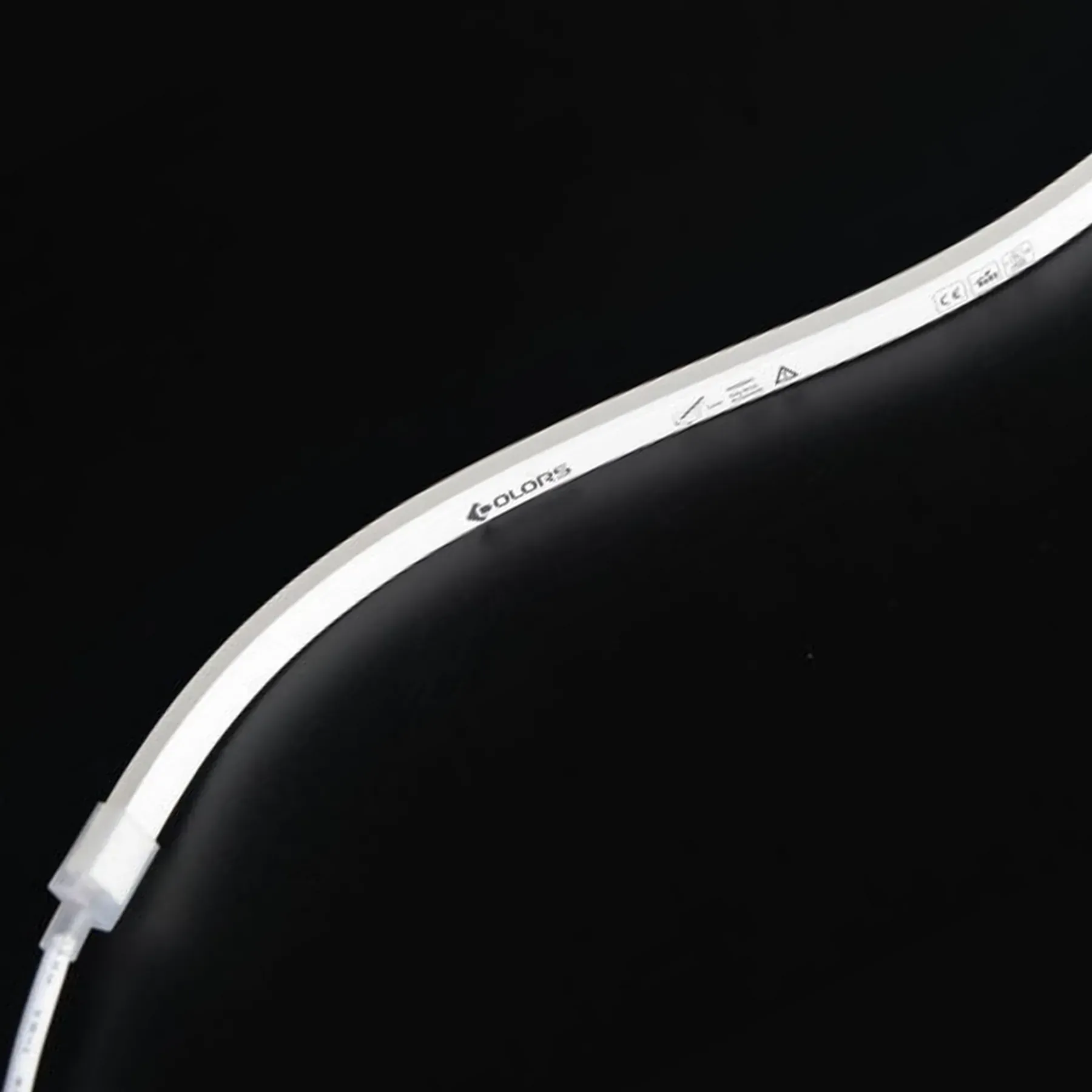 Elastyczny neon 4х10mm 24V IP65 7,2W 270Lm biały neutralny 4000K 5m
