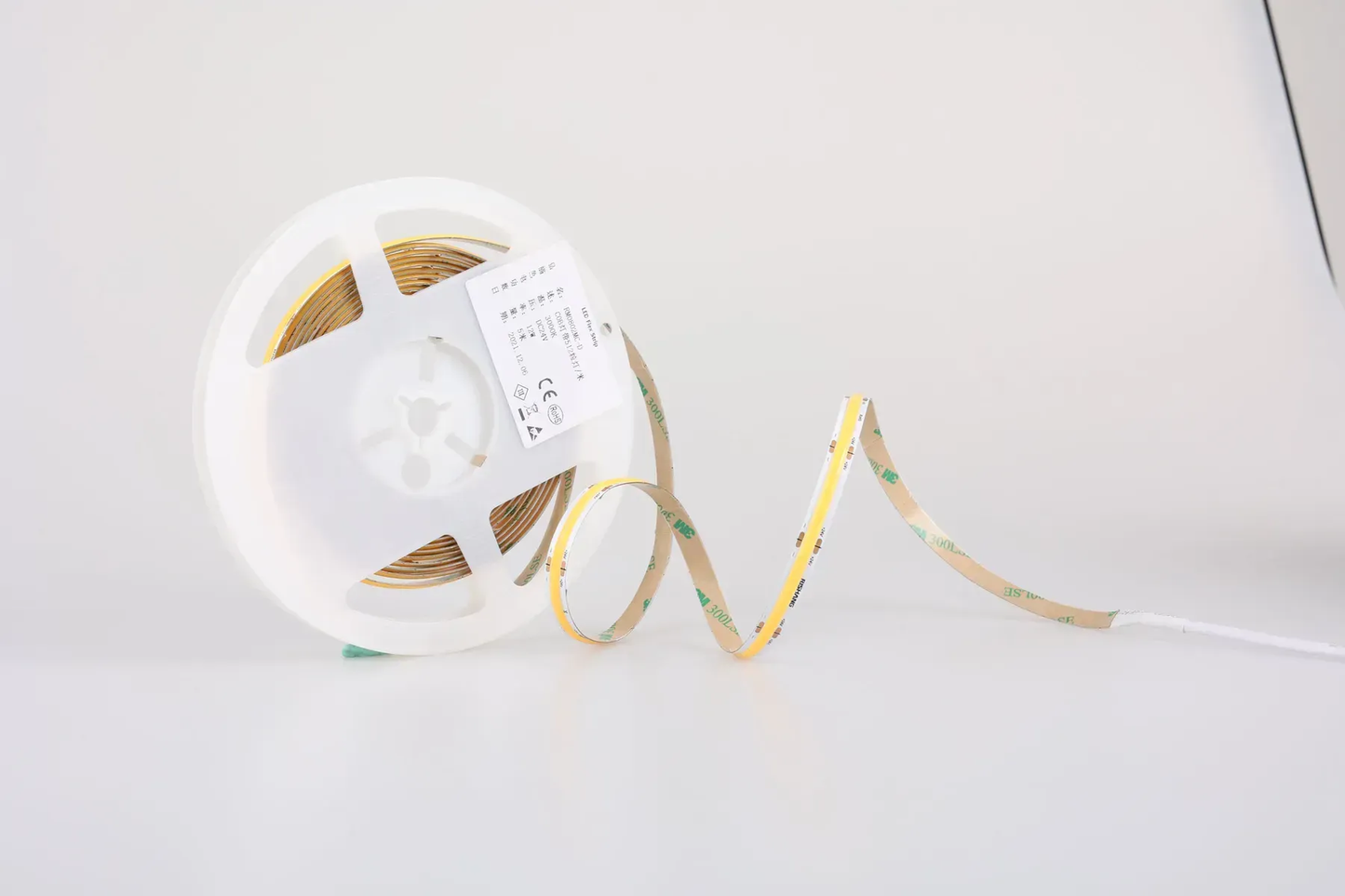 Taśma LED COB-24V-IP20 6W 445Lm neutralna biała 4000K 5m