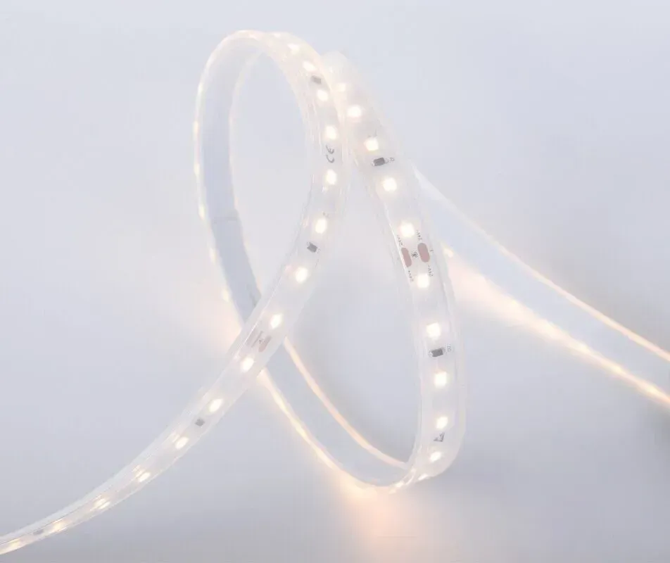Taśma LED żaroodporna 80-3030-24V-IP65 4,8W 607Lm ciepła biel 2700K 5m