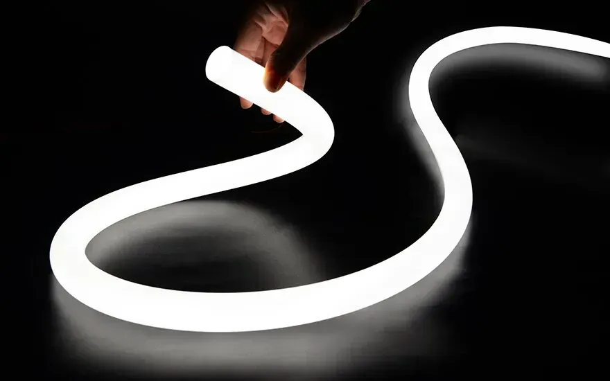 Flexible neon D25mm 24V IP65 14,4W 950Lm neutral white 4000K 5m